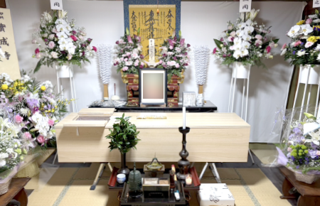 お寺家族葬・一日葬イメージ